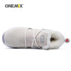 Image of Onemix men's trekking shoes anti slip walking shoes mountain shoes comfortable warm outdoor sneakers for men walking trekking
