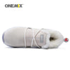 Image of Onemix men's trekking shoes anti slip walking shoes mountain shoes comfortable warm outdoor sneakers for men walking trekking