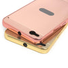 Image of Plating Aluminum Metal Frame and Wire Drawing Effect Acrylic Back Cover Cases For HTC X9