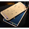 Image of Rose Gold Front + Back Mirror Premium 9H Tempered Glass For iPhone