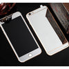 Image of Rose Gold Front + Back Mirror Premium 9H Tempered Glass For iPhone