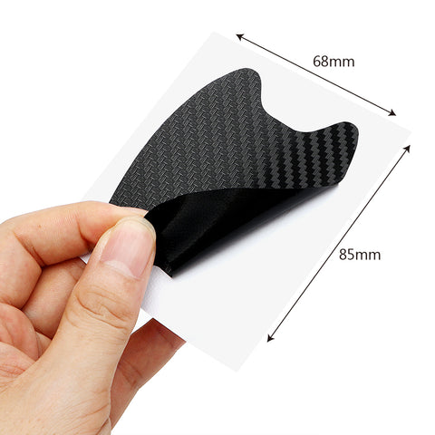 4Pcs/Set Car Door Sticker Scratches Resistant Cover Body Decoration Auto Handle Protection Film Exterior Accessories Car-styling