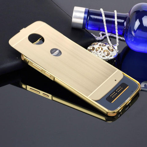 Shockproof Aluminum Metal Bumper For Motorola Moto Z Play Droid