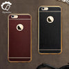 Image of Luxury Plating Frame Clear Cover For iPhone