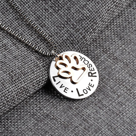 Live Love Rescue Pendant