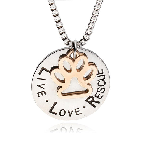 Live Love Rescue Pendant