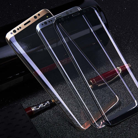 3D Full Cover Protective Glass For Galaxy S8 S8+