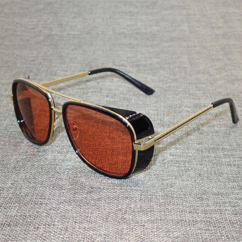 Luxury Iron Man Sunglasses Men