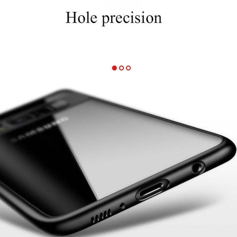 Acrylic Transparent Back Cover Case for Galaxy S8 & S8 Plus