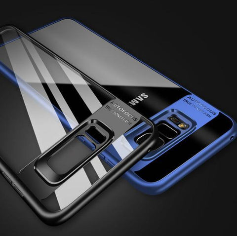 Acrylic Transparent Back Cover Case for Galaxy S8 & S8 Plus