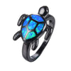 Image of Turtle Blue Ring