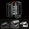 Image of Waterproof Shockproof Aluminum Gorilla Metal Case For Iphone & Tempered glass