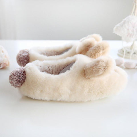 Honest  dog cute womens slipper plush house slipper