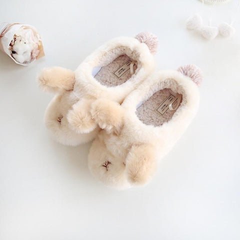 Honest  dog cute womens slipper plush house slipper