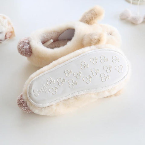 Honest  dog cute womens slipper plush house slipper