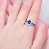 Image of Blue Oval Stone Ring