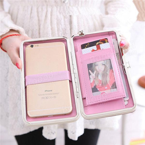 Wallet Case Cover For Luxury Phone