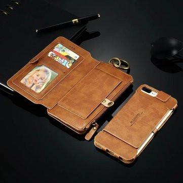 Vintage Leather Multifunctional Wallet Case