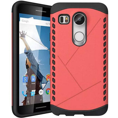 Silicone protective case for Google Nexus 5X + Free Tempered Glass