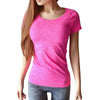 Image of Women T Shirt Short Sleeves Hygroscopic