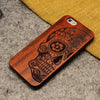 Image of Thin Luxury Bamboo Wood Phone Case For Iphone