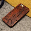 Image of Thin Luxury Bamboo Wood Phone Case For Iphone