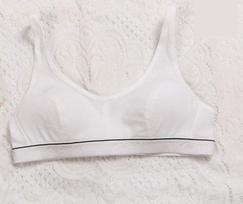 Fashion Women 100% Cotton Bust Push Up Bra