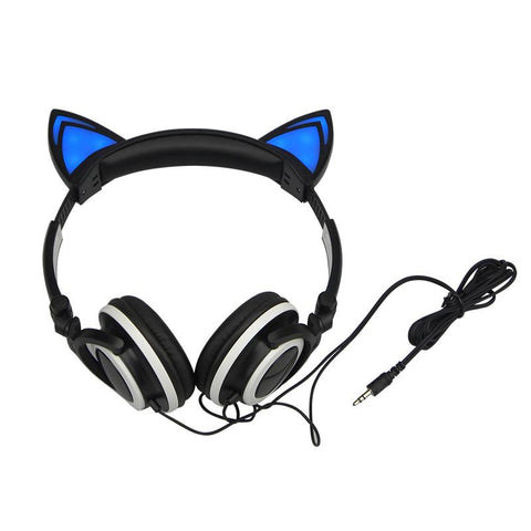 Cat Ear Headphones - With Glowing Ears