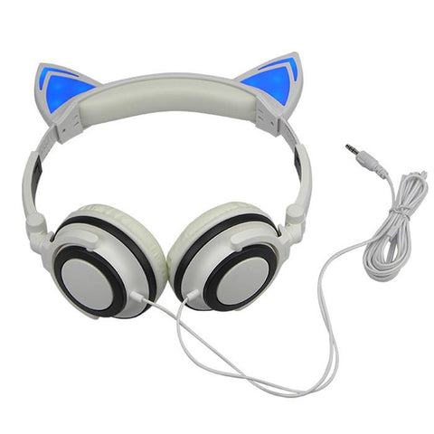 Cat Ear Headphones - With Glowing Ears