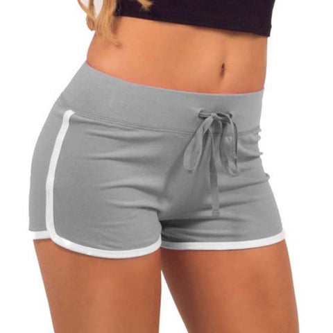 Hot Sale Yo-Ga  Drawstring Shorts Women