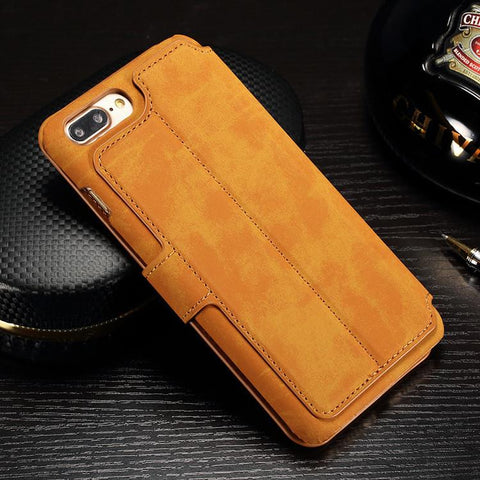 Leather Dirt Resistant Wallet Mobile Phone Bags & Cases for iPhone