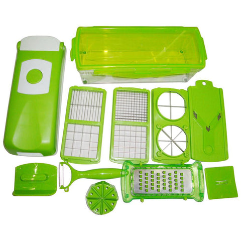 Vegetable Slicer 12 Pcs Fruit Peeler Cutter