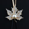 Image of VIVILADY Lovely Maple Leaf Long Beaded Chain Tassel