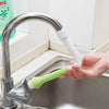 Image of Water-saving faucet filter vegetable brush cleaning