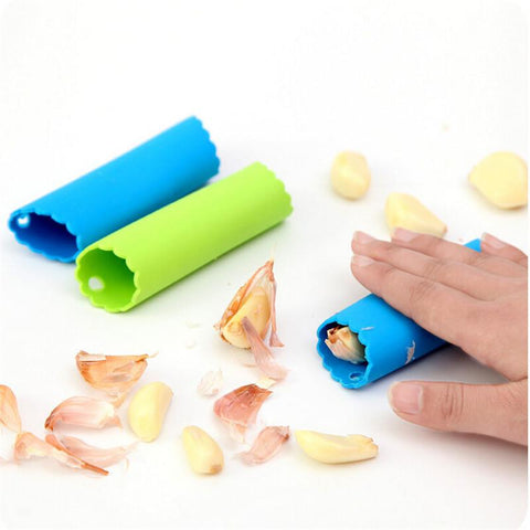 Cheap Kitchen Peeler Magic Silicone Garlic