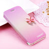 Image of Luxury Fashion Butterfly Flip Leather Mobile Phone Case