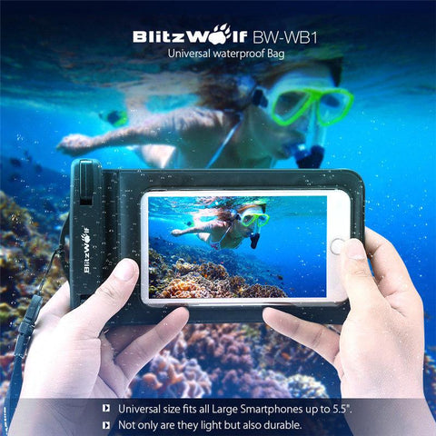 Universal Touch Screen IPX8 Waterproof Case