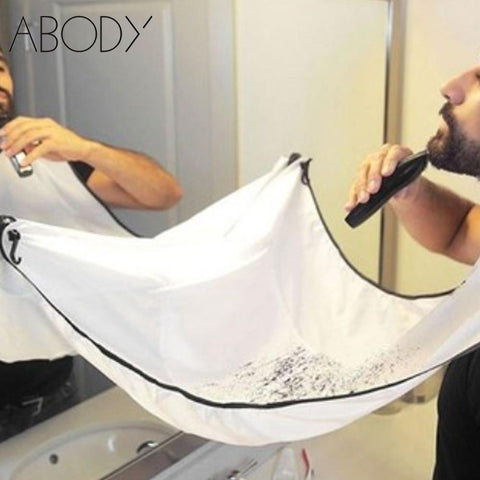 The Official Beard Bib - Hair Clippings Catcher & Grooming Cape