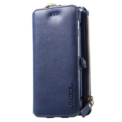 Retro Vintage Leather Multifunctional Wallet Case