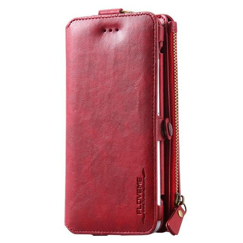 Retro Vintage Leather Multifunctional Wallet Case