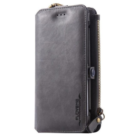 Retro Vintage Leather Multifunctional Wallet Case