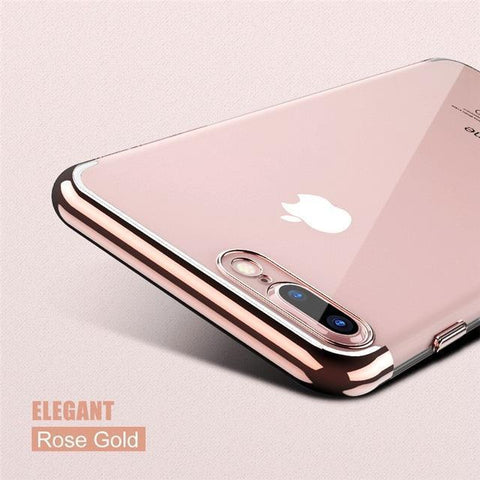 LUXURY 3D ARC GOLD PLATED FOR IPHONE 8 8 PLUS