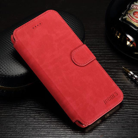 Leather Dirt Resistant Wallet Mobile Phone Bags & Cases for iPhone