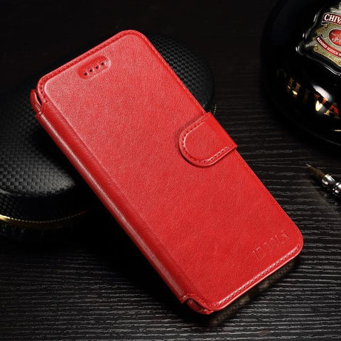 Leather Dirt Resistant Wallet Mobile Phone Bags & Cases for iPhone