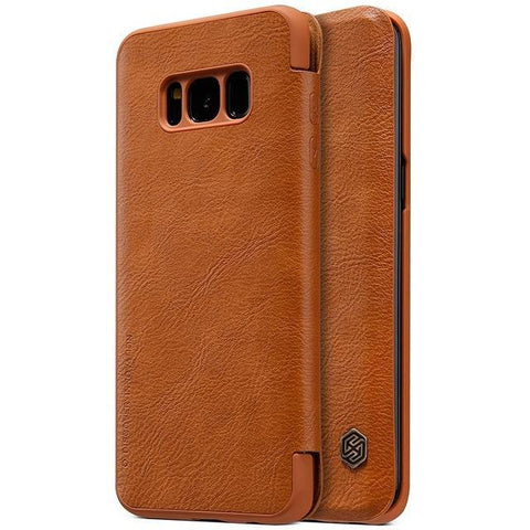 For Samsung Galaxy Note 8/S8/Plus Shockproof Flip Card Slot Wallet Leather Case