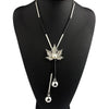 Image of VIVILADY Lovely Maple Leaf Long Beaded Chain Tassel