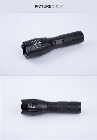 Flashlight 3800Lumens Led Torch Zoomable