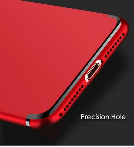 Luxury Hard Back Plastic matte PC For iPhone