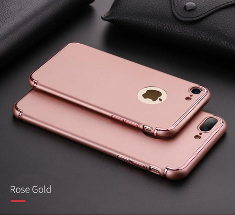 Luxury Hard Back Plastic matte PC For iPhone