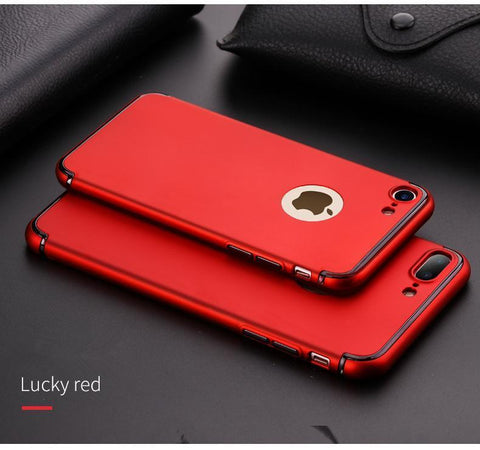 Luxury Hard Back Plastic matte PC For iPhone